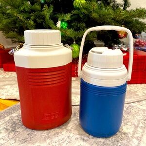 Vintage Coleman Beverage Canister Water Canteen